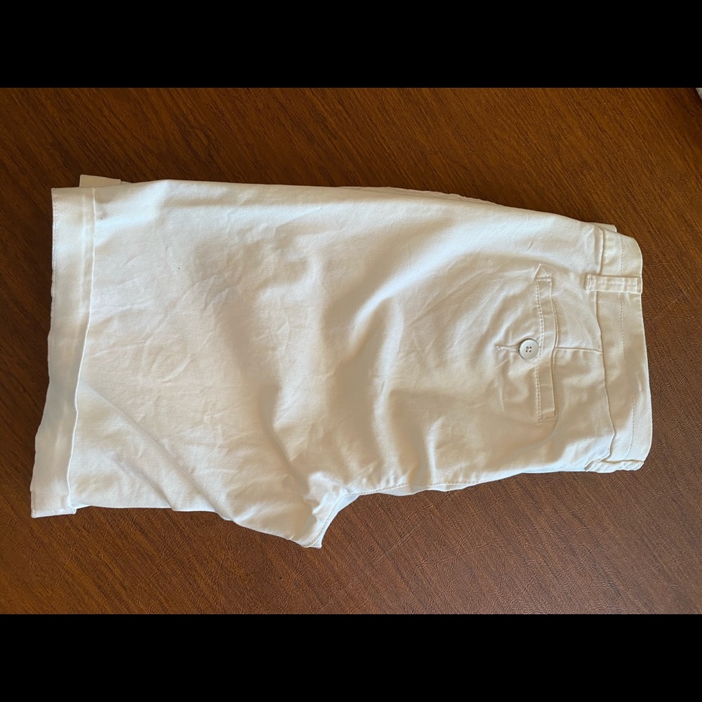 White shorts